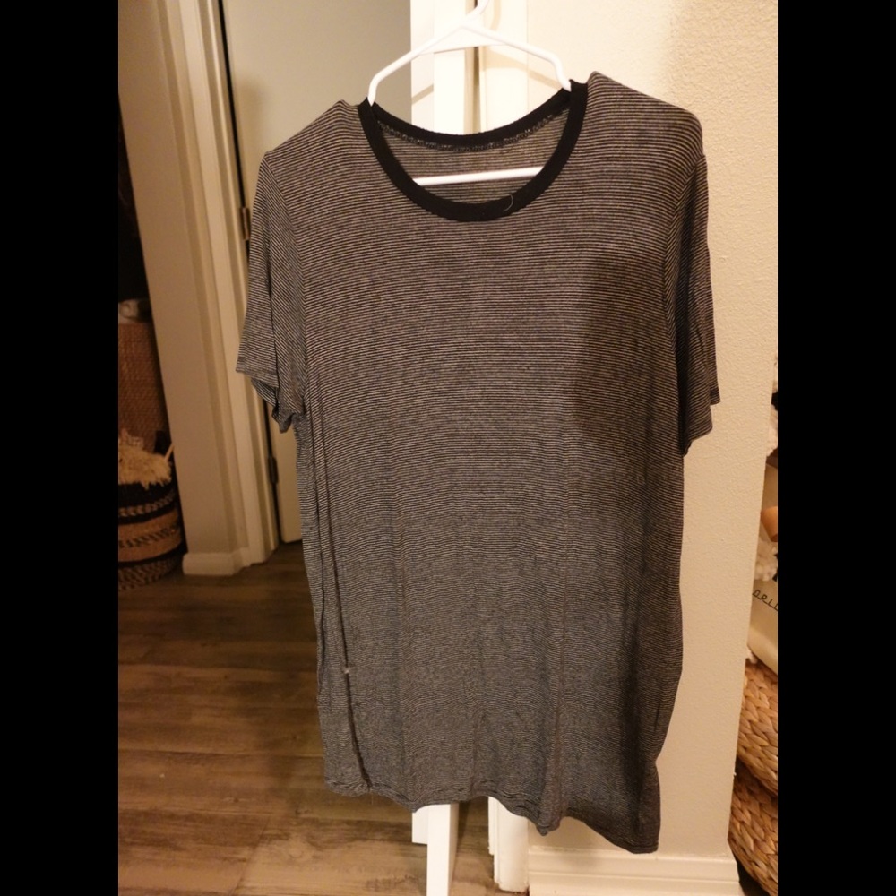 Stripe T Shirt Dress